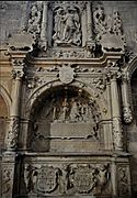 Burgos. Iglesia de San Gil. Capilla de la Buena Mañana. Sepulcro de Juan de Lerma y Beatriz de Santa Cruz