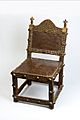 COLLECTIE TROPENMUSEUM Houten chiefstoel asimpim TMnr 6372-4