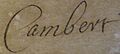 Cambert sign