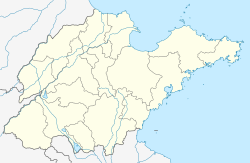 Jinan ubicada en Shandong