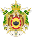 Coat of arms of the Kingdom of Italy (1805-1814), round shield version