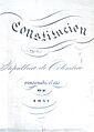 Constitución política de Colombia de 1821