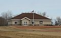 Day Wisconsin Town hall by Rozellville