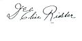 Elise Richter Signatur 1927