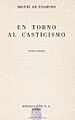 En torno al casticismo 1979 Unamuno