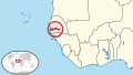 Gambia in its region