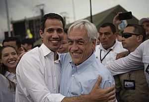 Archivo:Juan Guaidó y Sebastián Piñera