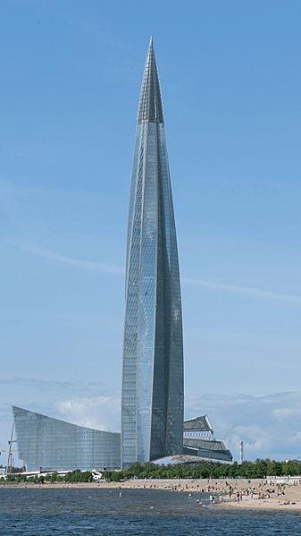 Lakhta Center in 2018