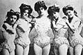 Leamy Ladies circus attraction inc Lillian Leitzel at left