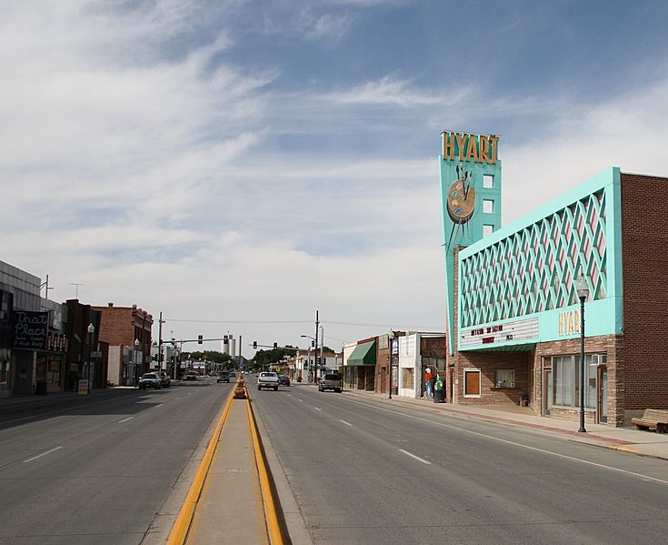 Main street Lovell WY