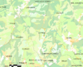 Map commune FR insee code 06077