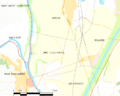 Map commune FR insee code 84063