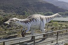 Modelo de un Baryonyx walkeri, yacimiento La Era del Peladillo, Igea, La Rioja, España, 2021-08-31, DD 22