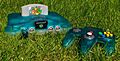 N64 Clear Blue with Super Mario 64 20100603