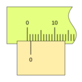 Nonio lineal B 0400 05