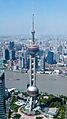 Oriental Pearl Tower from Jin Mao Tower
