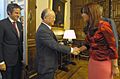 Presidenta Cristina Fernandez y Yukiya Amano