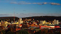 Scranton, Pennsylvania's skyline- --Scranton, Pennsylvania-- is the largest city in the northeastern part of Pennsylvania- 2014-07-07 21-52.jpg