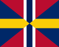 Union Jack of Sweden and Norway (1844-1905)