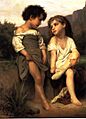 William-Adolphe Bouguereau, 1879 - Les Petites Baigneuses