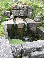 Ñusta Hispana Archaeological site - bath