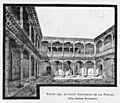 1886, España, sus monumentos y sus artes, su naturaleza e historia, Castilla La Nueva, vol 2, Patio del antiguo convento de la Piedad (hoy Instituto Provincial), Guadalajara, Pascó