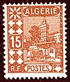 1926 Brun jaune Algérie Yv39