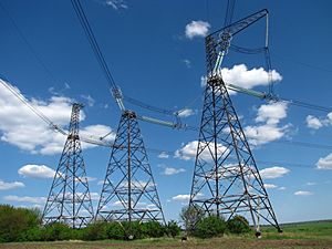 Archivo:Anchor pylon of high-voltage overhead power line 750 kV