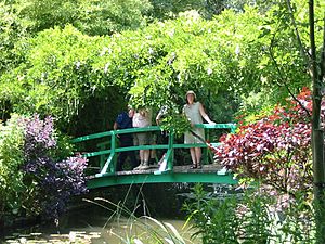 Archivo:Bridge, Garden, Monet, Giverny