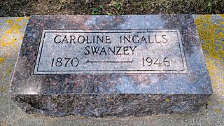 Carrie ingalls headstone