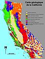 Carte geologique Californie