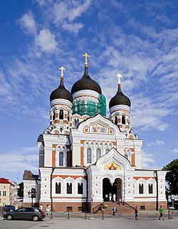 Archivo:Catedral de Alejandro Nevsky, Tallin, Estonia, 2012-08-05, DD 05
