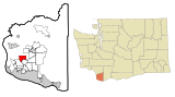 Clark County Washington Incorporated and Unincorporated areas Mount Vista Highlighted.svg
