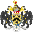 Coat of Arms of Peter Carington, 6th Baron Carrington.svg