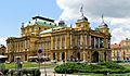Croatian National Theatre in Zagreb in 2018