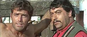 David Bailey with Tito Garcia in Seven Guns for the MacGregors, 1967.jpg