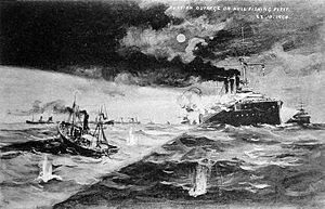 Archivo:Dogger Bank Russian Outrage incident 1904 postcard