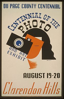 Du Page County Centennial-Centennial of the photo, and art exhibit-Clarendon Hills LCCN98509650.jpg