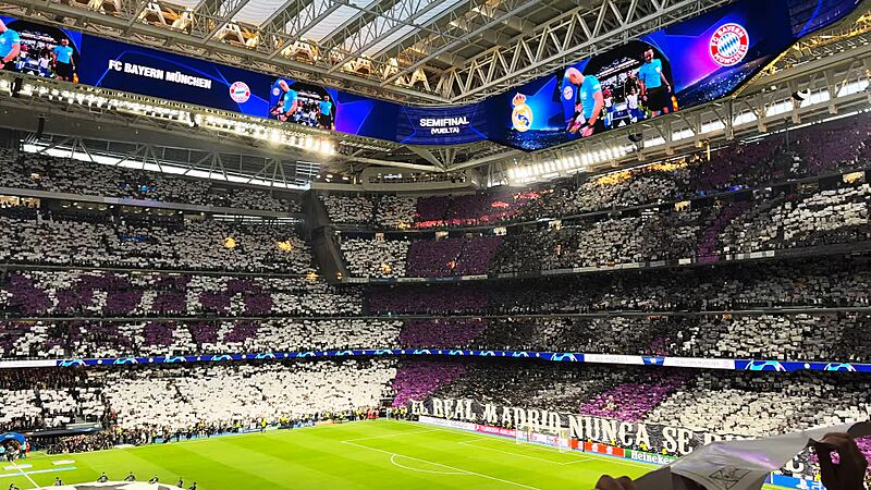 Estadio Santiago Bernabéu Madrid