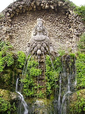Archivo:Fontana di Diana Efesina-Tivoli, Villa d'Este