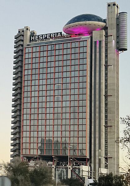 Hesperia Tower in Barcelona, Spain