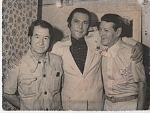 Archivo:Juan el de la Vara con Juanito Valderrama y Marchena