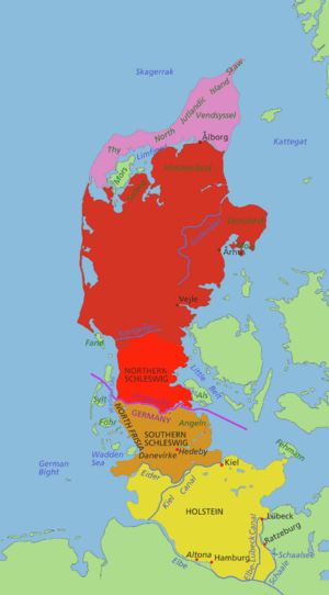 Archivo:Jutland Peninsula map