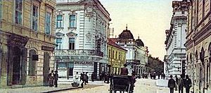 Archivo:Knez Mihailova, Serbia, XIX century