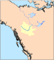 Liard river map