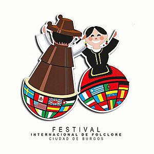 Archivo:Logotipo Festival Internacional de Folclore Ciudad de Burgos