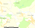 Map commune FR insee code 10110
