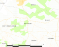Map commune FR insee code 33486