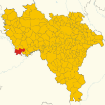 Map of Frascarolo (Province of Pavia, region Lombardy, Italy 2024).svg