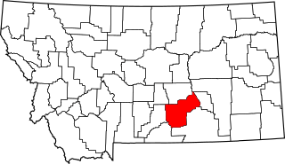 Map of Montana highlighting Yellowstone County.svg